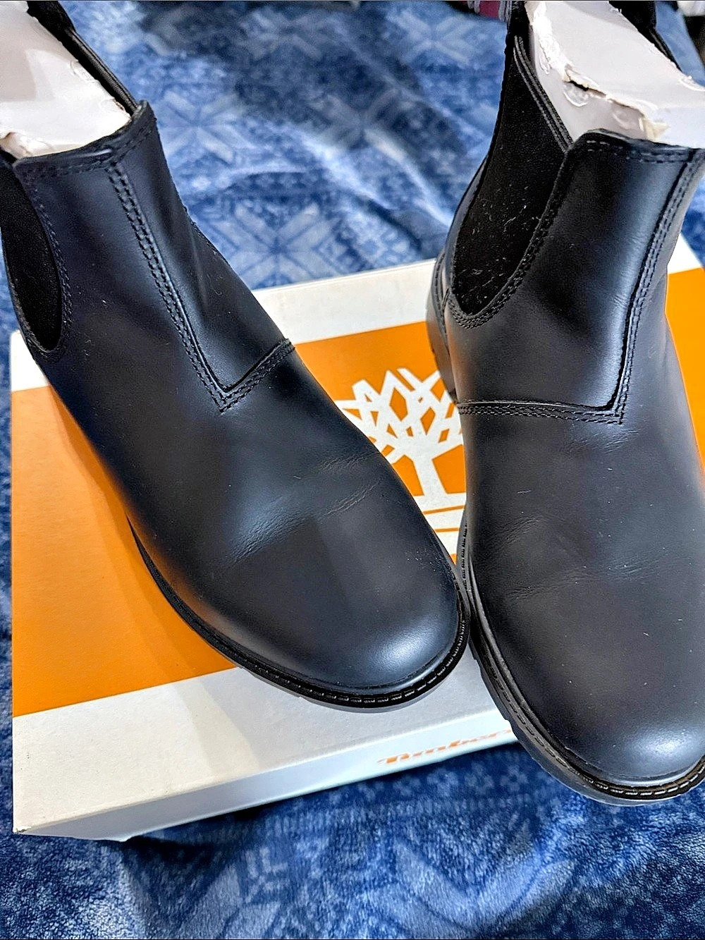 Timberland Linden Woods Mid Chelsea Boot Black US 7 W/L